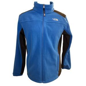 The North Face Boys Denali Jacket Sz. XL (14-16) Blue/Black